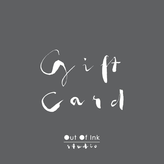 Out Of Ink Studio Gift Card